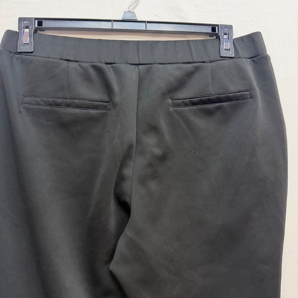 Love Scarlett Black Tapered Pull On Dress Pants Women XL Rhinestone Stud Accent - Picture 7 of 8